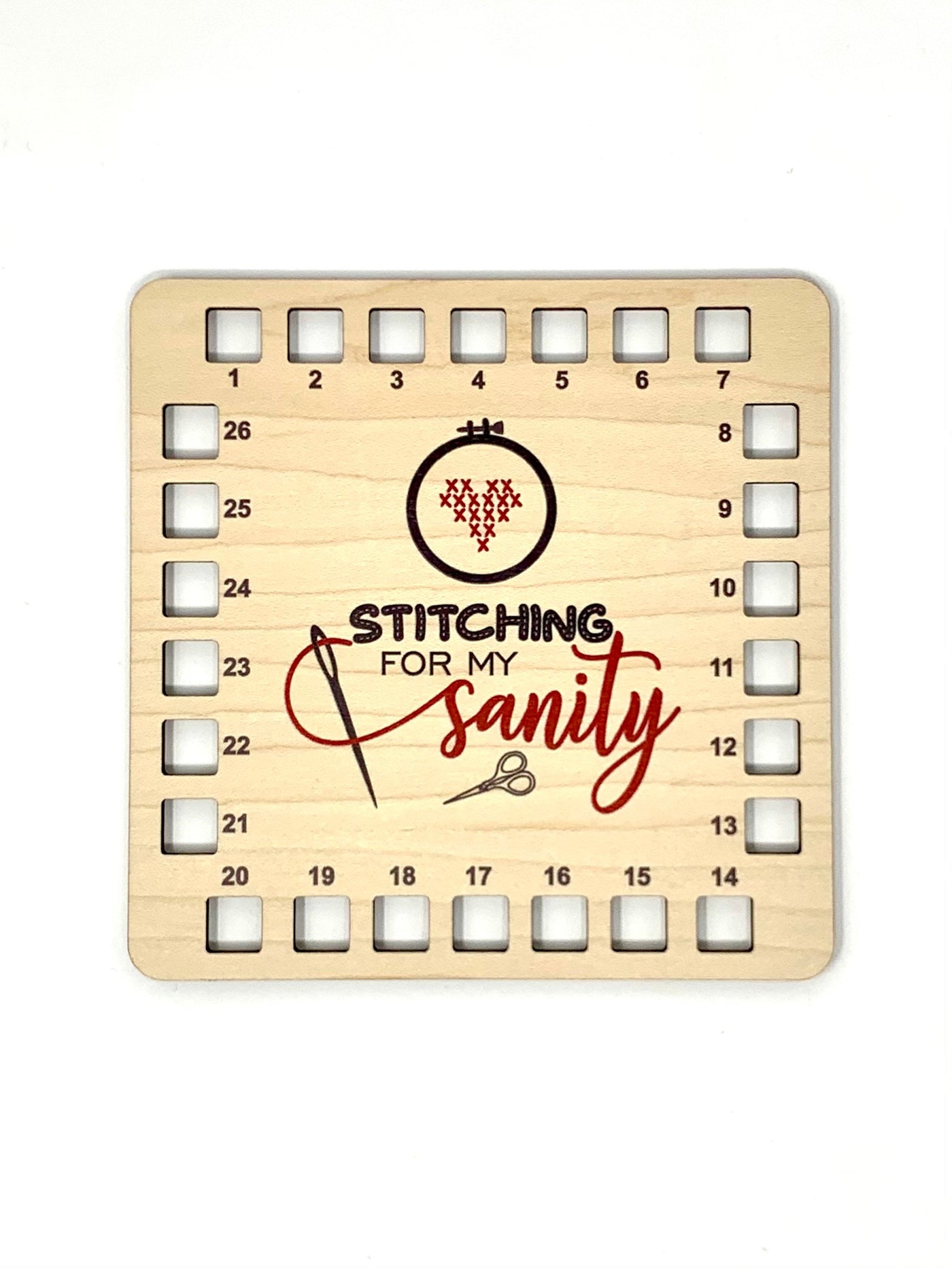 Stitching for my Sanity thread holder floss holder cross stitch organisation