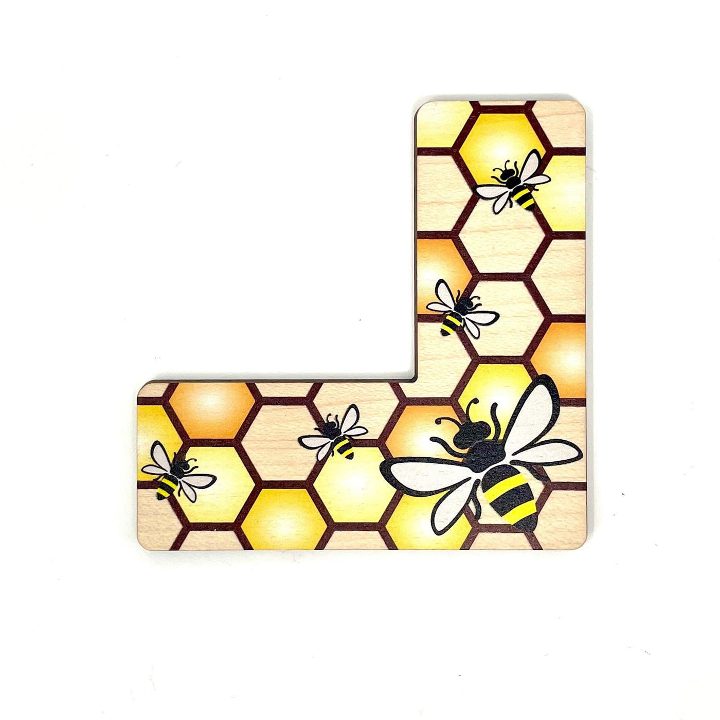 Bee magnetic pattern marker - cross Stitch and embroidery tool