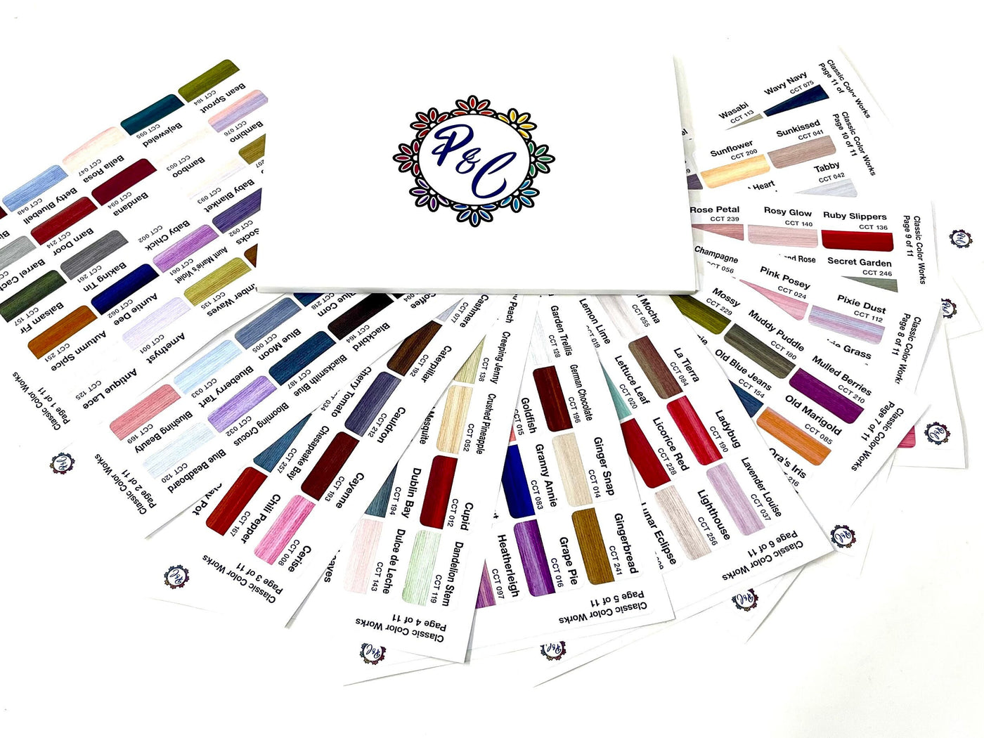 Classic Colorworks colour vinyl labels (x263) suitable for Floss a way bags