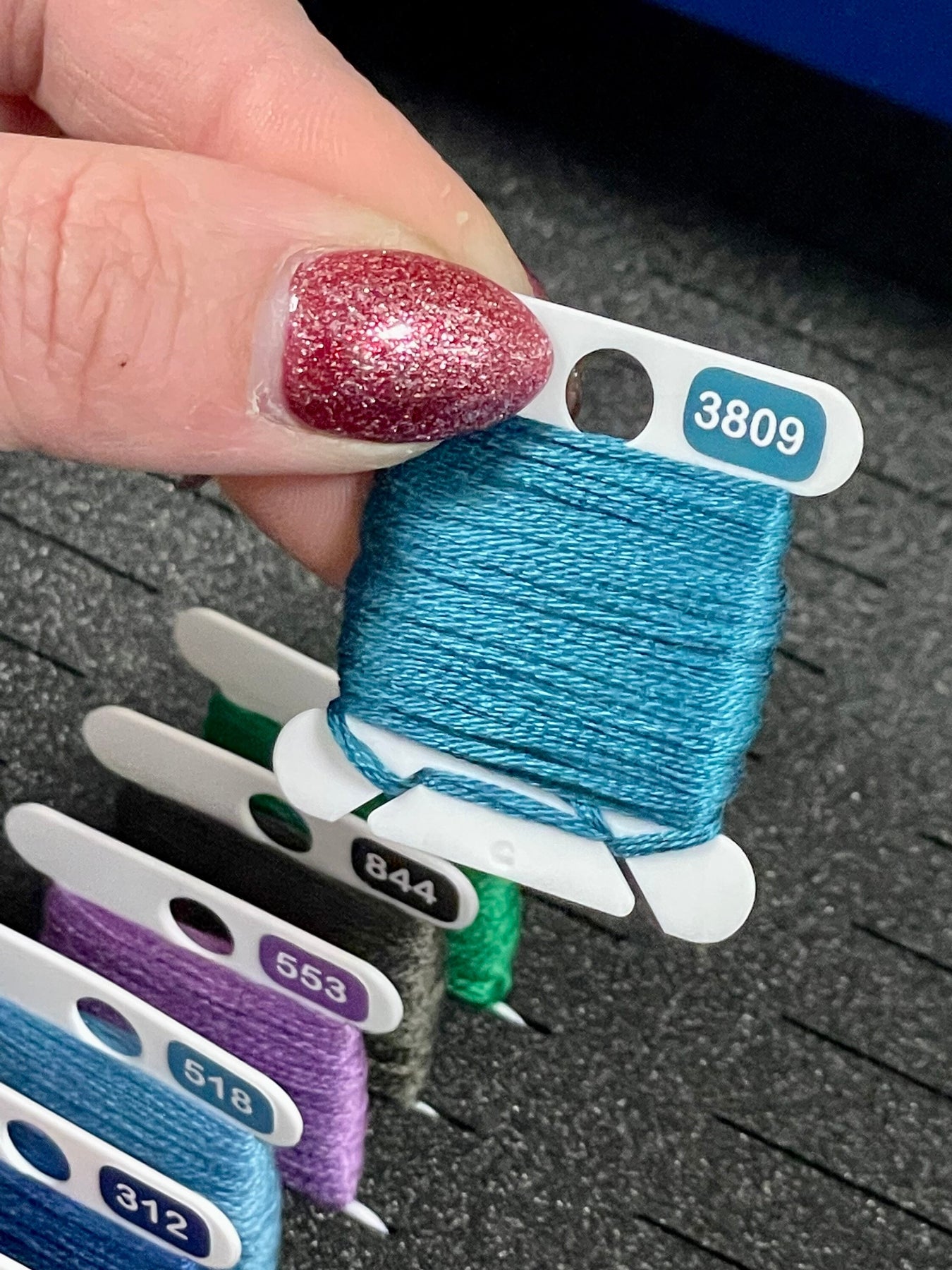 Mini DMC complete set colour vinyl labels – Pip and Chip