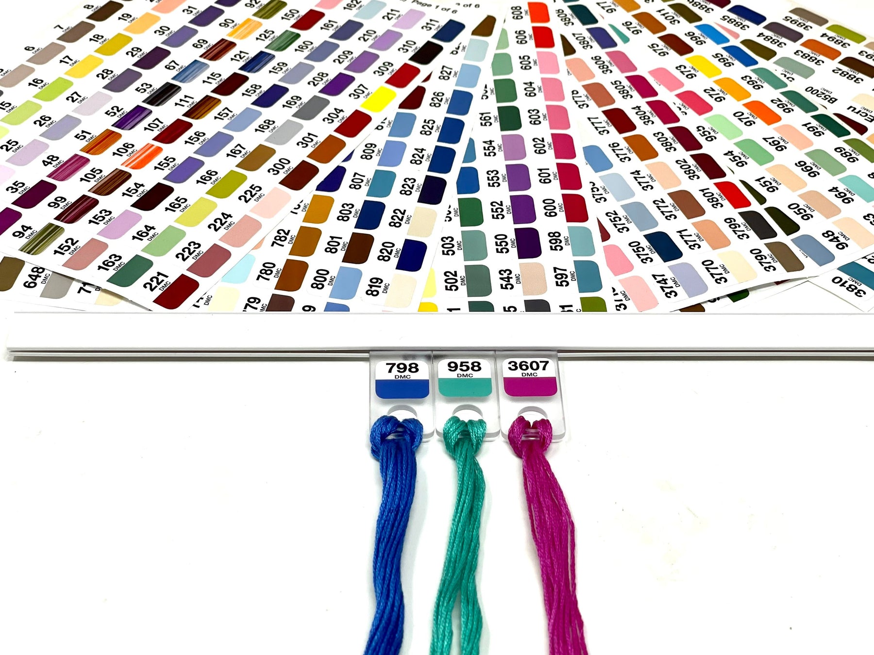 DMC complete set of colour vinyl labels suitable for Annie’s Keepers f ...