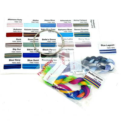 ThreadworX vinyl labels (x278) suitable for Floss a way bags